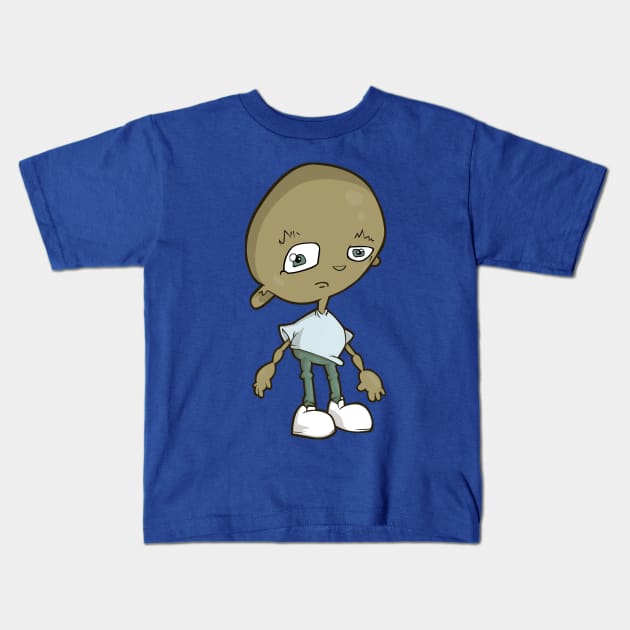 Skinny Jeans Kids T-Shirt by HaddyTheCreator